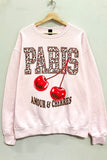 Paris, Amour & Cherries Sweatshirt