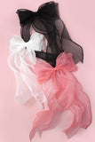 Large Organza Hair Bow