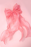 Large Organza Hair Bow