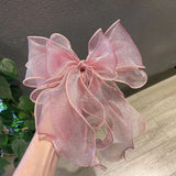 Large Organza Hair Bow