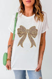 Leopard Bow Tee