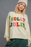 Holly Jolly in Cream