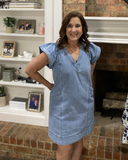 Entro Light Denim Dress