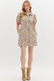 Cutie Leopard Dress