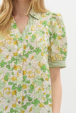 The Floral Print in Green